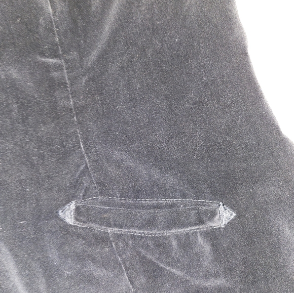 Vintage Hectix Velvet Button-Up Jacket - Picture 5 of 6